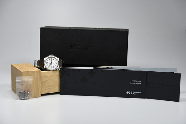 Christopher Ward The Twelve White 40mm (Pre-owned)