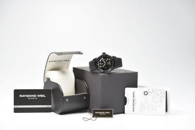 Raymond Weil Freelancer Skeleton RW1212 2785-BKR-20000 (Pre-owned)