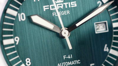 Fortis Flieger F-41 Automatic Petrol (Pre-owned)