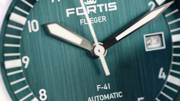 Fortis Flieger F-41 Automatic Petrol (Pre-owned)