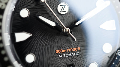 Zelos Mako 300m Diver Satin Black (Pre-owned)