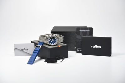 Fortis Marinemaster M-44 COSC Ocean Blue (Pre-owned)