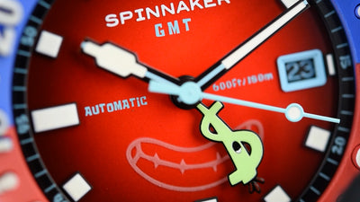 Spinnaker Bradner GMT Spongeob SquarePants Bubbly Grins SP-5162-22 Limited Edition (Pre-owned)