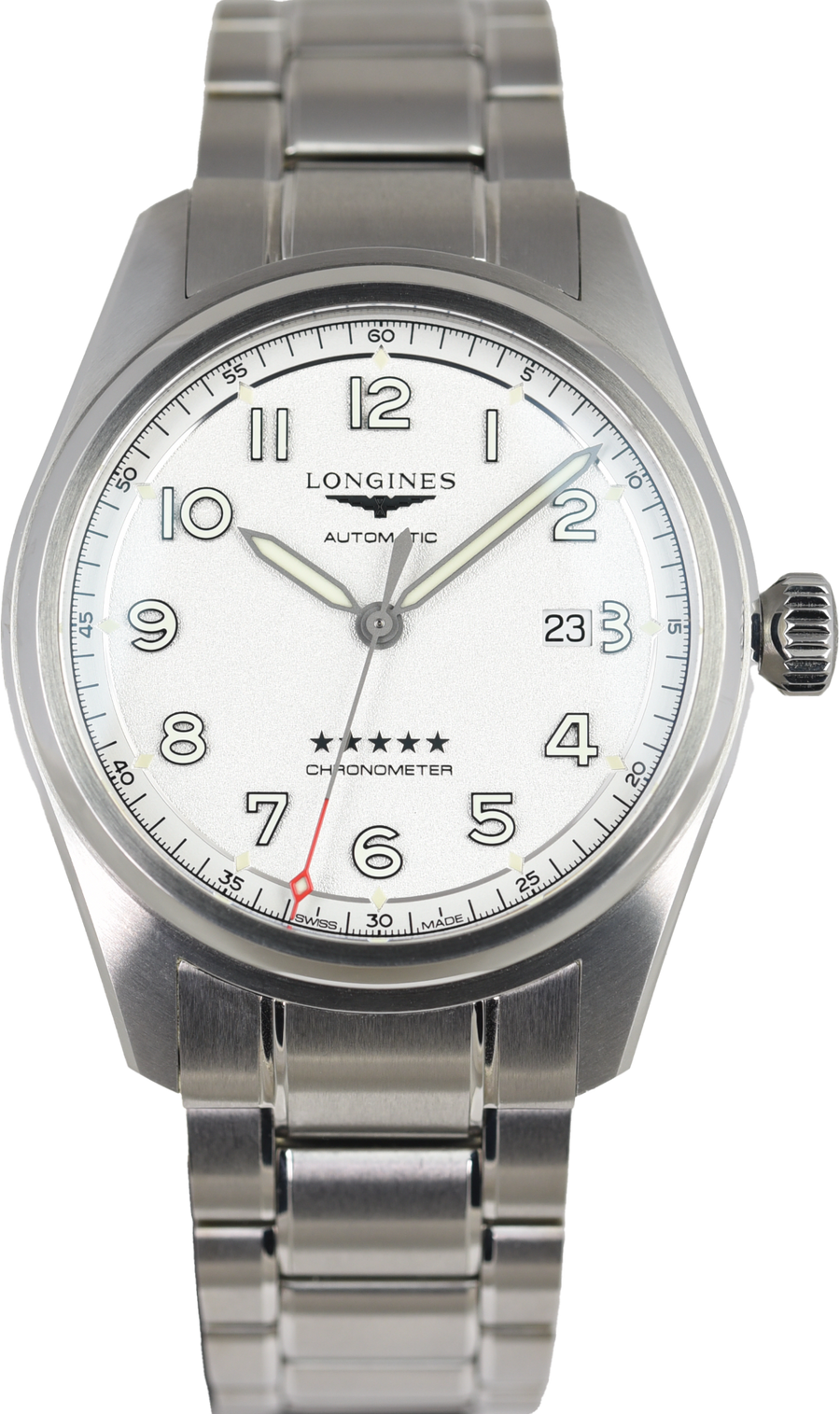 Longines Spirit 42mm L3.811.4.73.6 (Pre-owned)