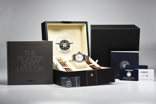 Longines Spirit 42mm L3.811.4.73.6 (Pre-owned)