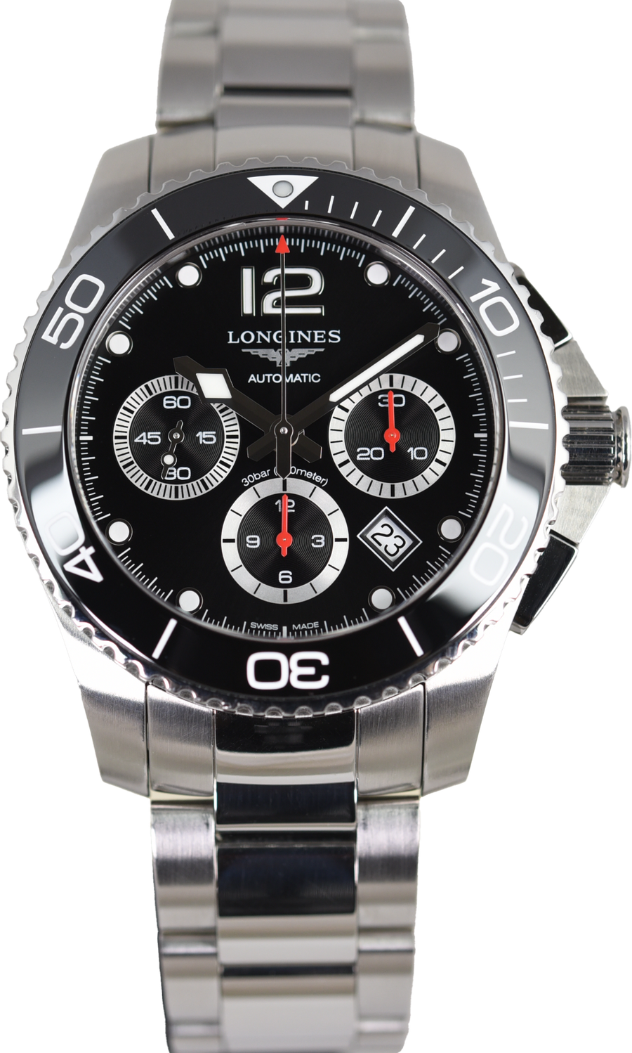 Longines HydroConquest Chronograph L3.883.4.56.6 (Pre-owned)