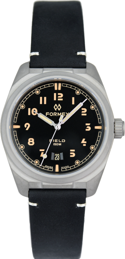 Formex Field Charcoal Black Leather (Pre-owned)