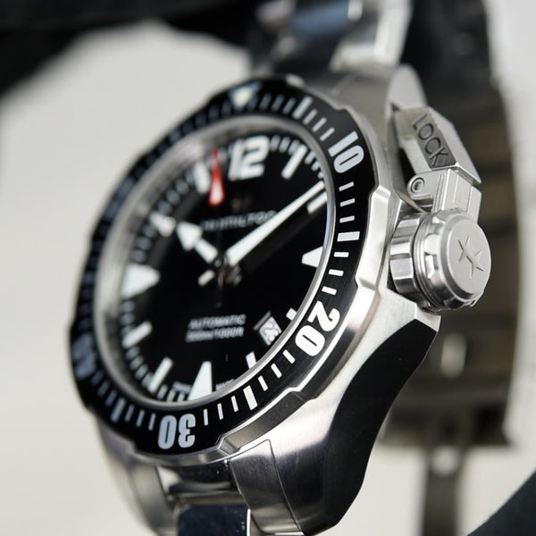 Hamilton Khaki Navy Frogman Auto H77605135 (Pre-owned)