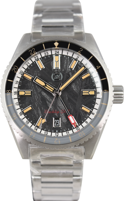 Zelos Blacktip GMT Meteorite (Pre-owned)