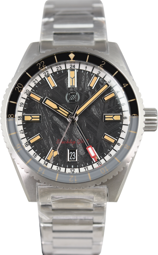 Zelos Blacktip GMT Meteorite (Pre-owned)