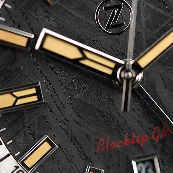 Zelos Blacktip GMT Meteorite (Pre-owned)
