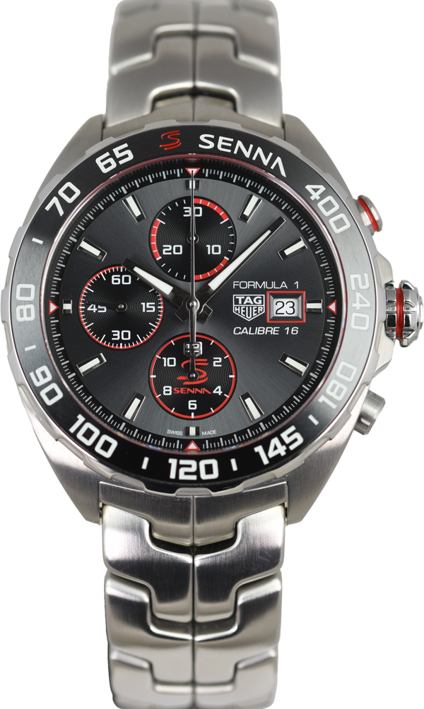 TAG Heuer Formula 1 Chronograph X Senna CAZ201D.BA0633 (Pre-owned)