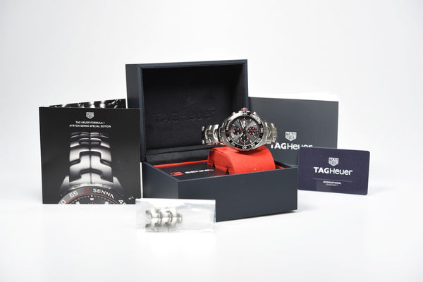 TAG Heuer Formula 1 Chronograph X Senna CAZ201D.BA0633 (Pre-owned)