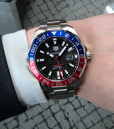 TAG Heuer Aquaracer GMT WAY201F.BA0927 (Pre-owned)