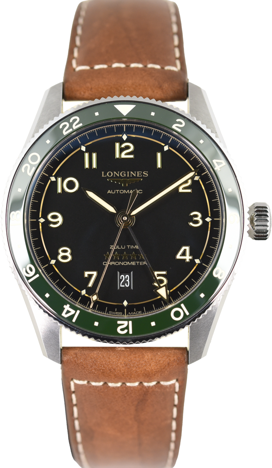 Longines Spirit Zulu Time L3.812.4.63.2 (Pre-owned)