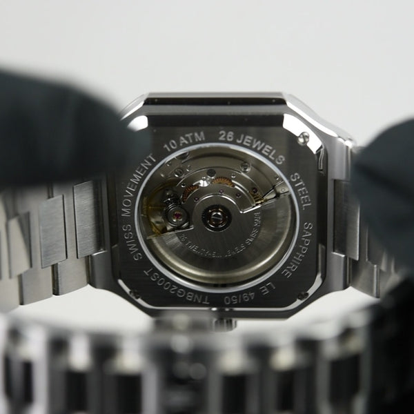 Oceaneva Tenuis Ultra-Thin Swiss Movement Burgundy (Pre-owned)