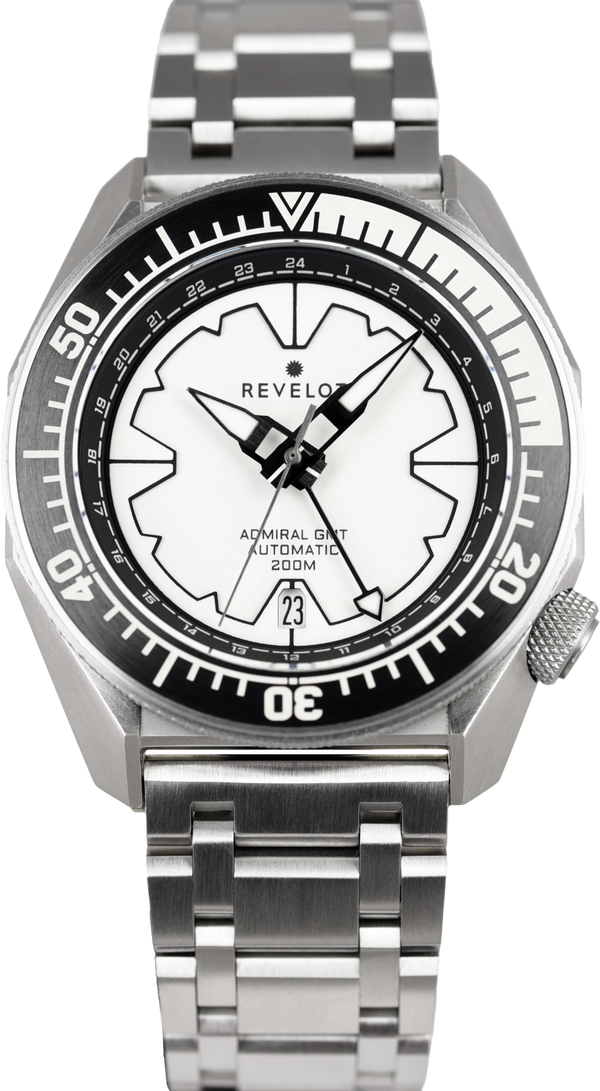 Revelot R10 Admiral GMT Arctic White (Pre-owned)