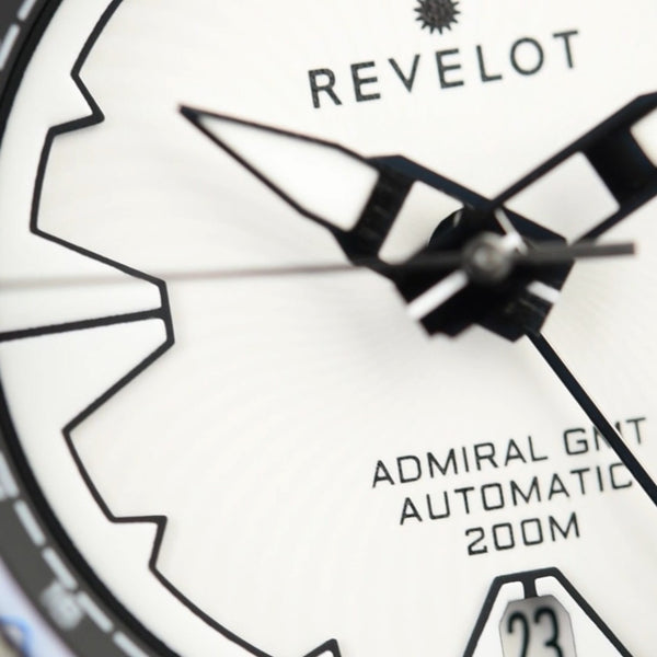 Revelot R10 Admiral GMT Arctic White (Pre-owned)