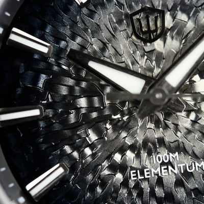 Watchdives WD0003C Elementum Black/Gray Ice Crack (Pre-owned)
