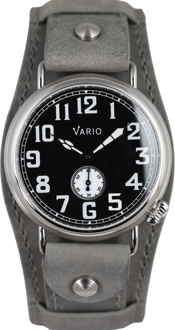 Vario 1918 Trench Black Dial White Lume 40mm (Pre-owned)