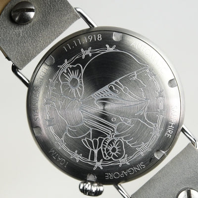 Vario 1918 Trench Black Dial White Lume 40mm (Pre-owned)