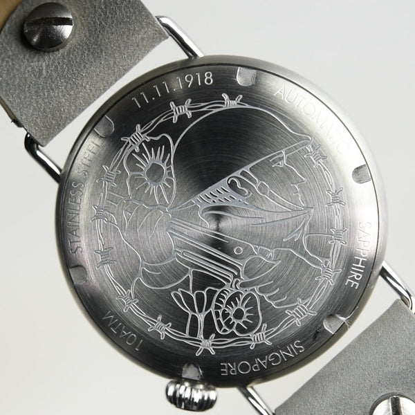 Vario 1918 Trench Black Dial White Lume 40mm (Pre-owned)