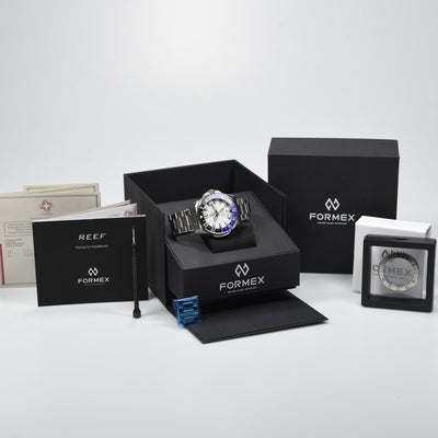 Formex REEF GMT White Bicolor Ceramic Bezel (Pre-owned)