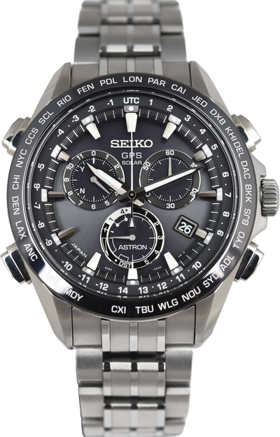 Seiko Astron GPS Solar Chronograph SSE003J1 (Pre-owned)