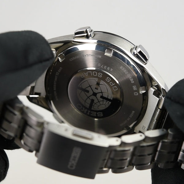 Seiko Astron GPS Solar Chronograph SSE003J1 (Pre-owned)