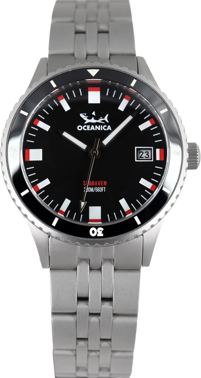 Oceanica Searaven 200m Diver Black (Pre-owned)