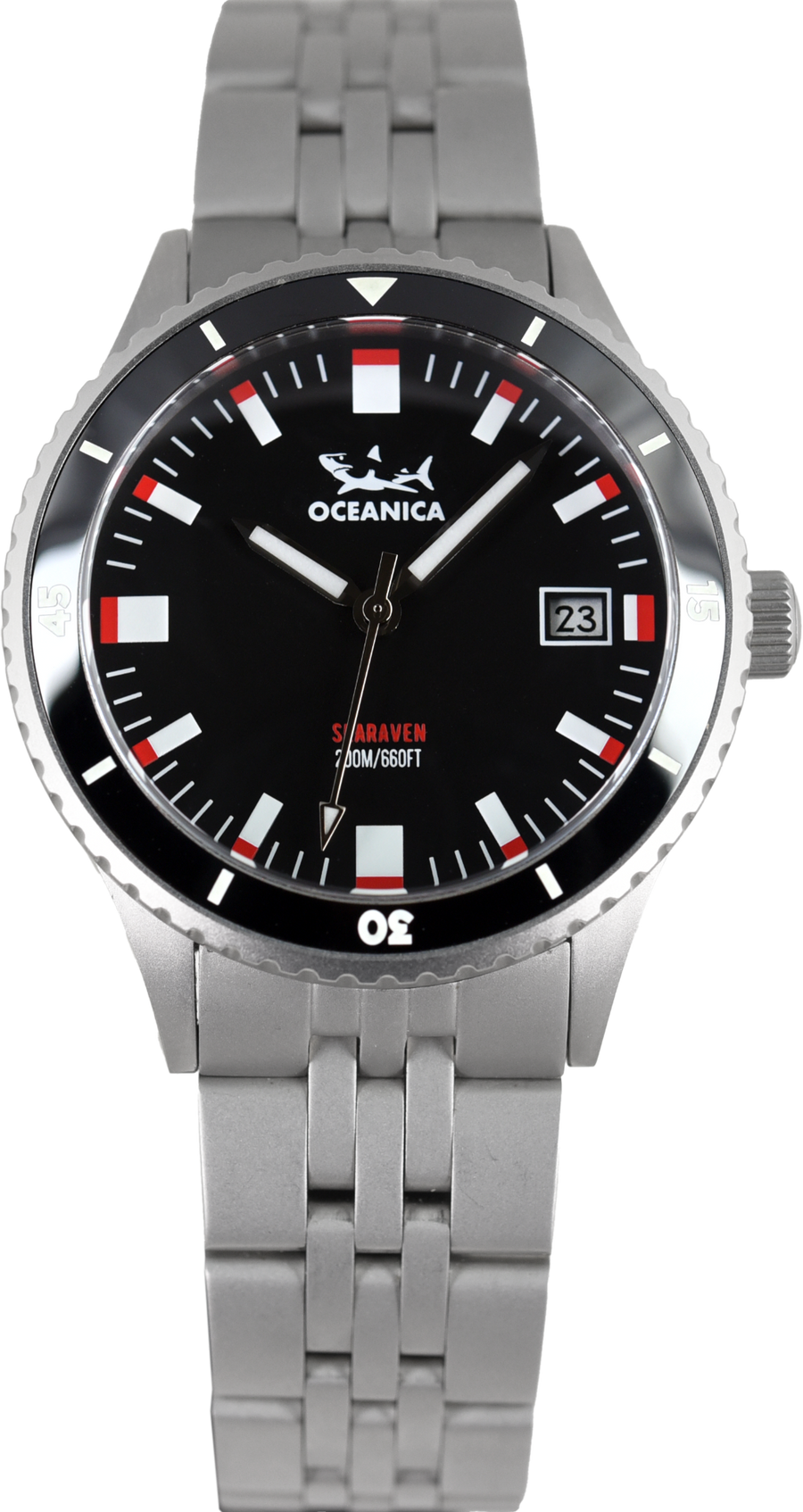 Oceanica Searaven 200m Diver Black (Pre-owned)