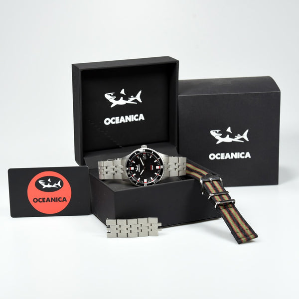 Oceanica Searaven 200m Diver Black (Pre-owned)
