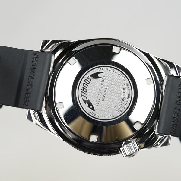 Squale 50 Atmos Black 1521-026/A 1521CL.VO (Pre-owned)