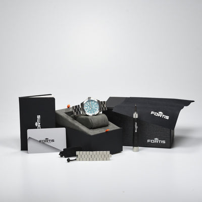 Fortis Marinemaster M-40 Serenity Blue (Pre-Owned)