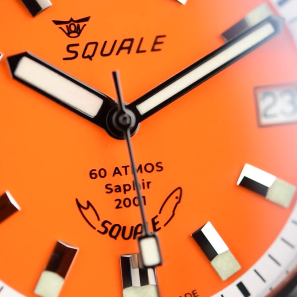Squale 2001 Reverse Orange 2001BKOR.AC (Pre-owned)