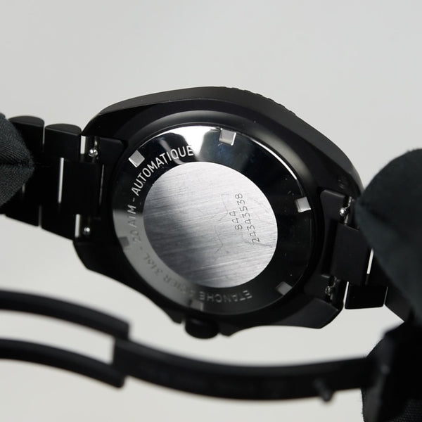 H.G.P. Night Diver 200M Automatic Full-Lume & Black PVD (Pre-owned)