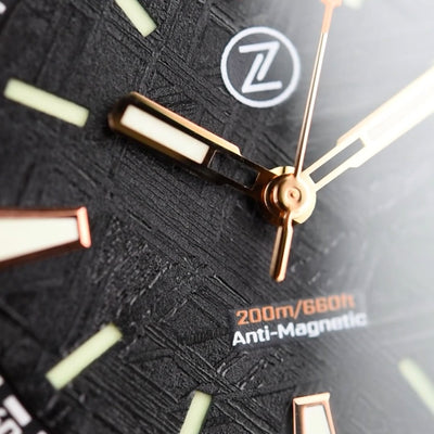 Zelos Aurora Field 38mm Bronze Meteorite (Pre-Owned)