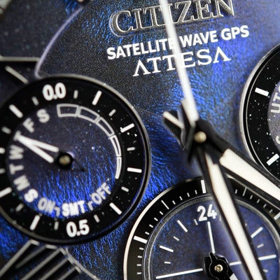 Citizen Attessa Satellite Wave GPS CC4075-50L UNITE with BLUE Limited Edition (Pre-owned)