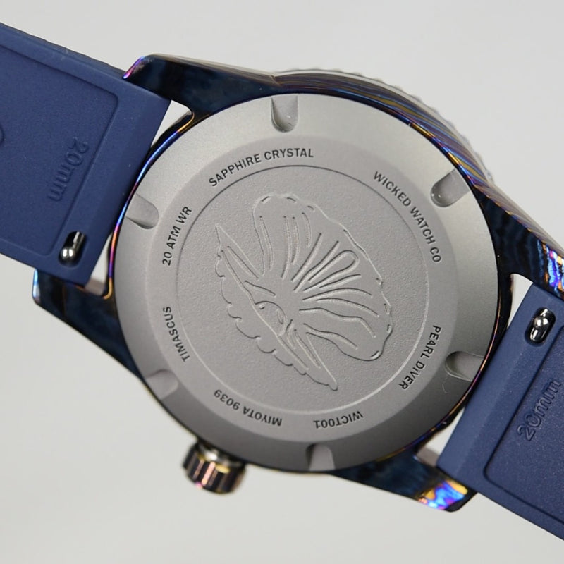 Wicked Watch Full Timascus Pearl Diver V2 (Pre-owned