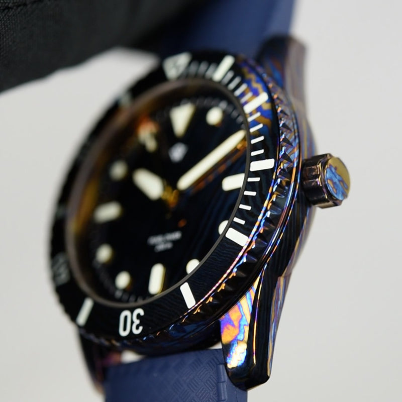 Wicked Watch Full Timascus Pearl Diver V2 (Pre-owned