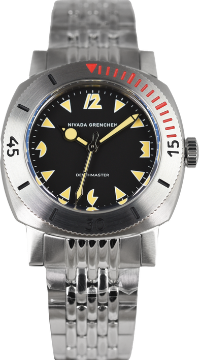 Nivada Grenchen Art Deco Depthmaster 39mm (Pre-owned)