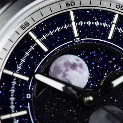 Zelos Helica Moonphase Aventurine (Pre-owned)