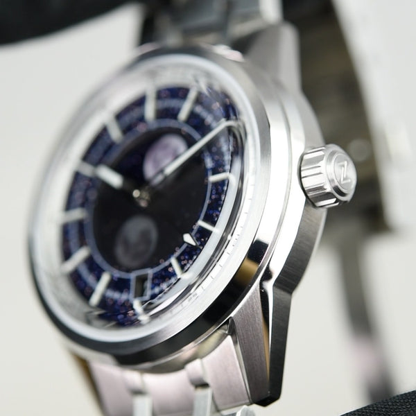 Zelos Helica Moonphase Aventurine (Pre-owned)