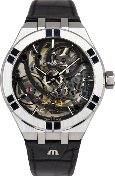 Maurice Lacroix Aikon Automatic Skeleton AI6028-SS001-030-1 (Pre-owned)