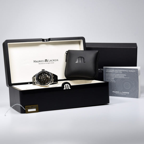 Maurice Lacroix Aikon Automatic Skeleton AI6028-SS001-030-1 (Pre-owned)