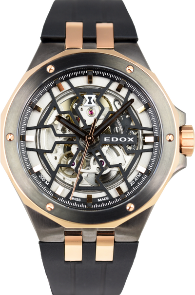 Edox Delfin Mecano 85303 357GR NRN (Pre-owned)