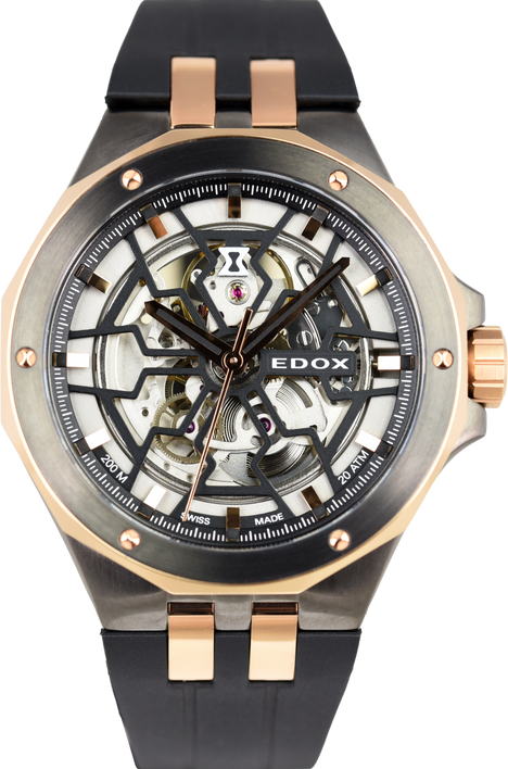 Edox Delfin Mecano 85303 357GR NRN (Pre-owned)