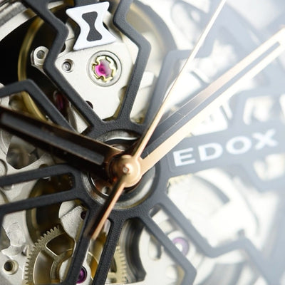 Edox Delfin Mecano 85303 357GR NRN (Pre-owned)