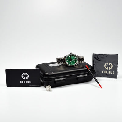 Erebus Ascent 39mm Malachite (Pre-owned)