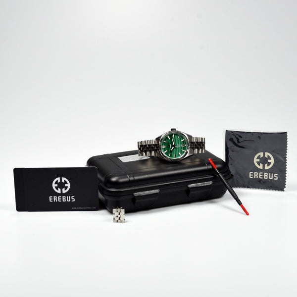 Erebus Ascent 39mm Malachite (Pre-owned)